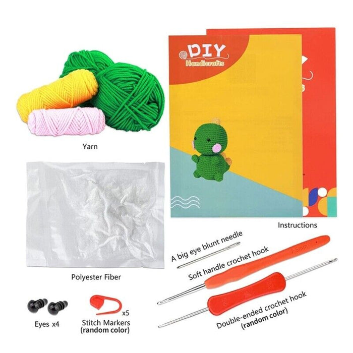 Crochet Kit for Beginners, Beginner Crochet Starter Kit with Step-by-Step Video Tutorials