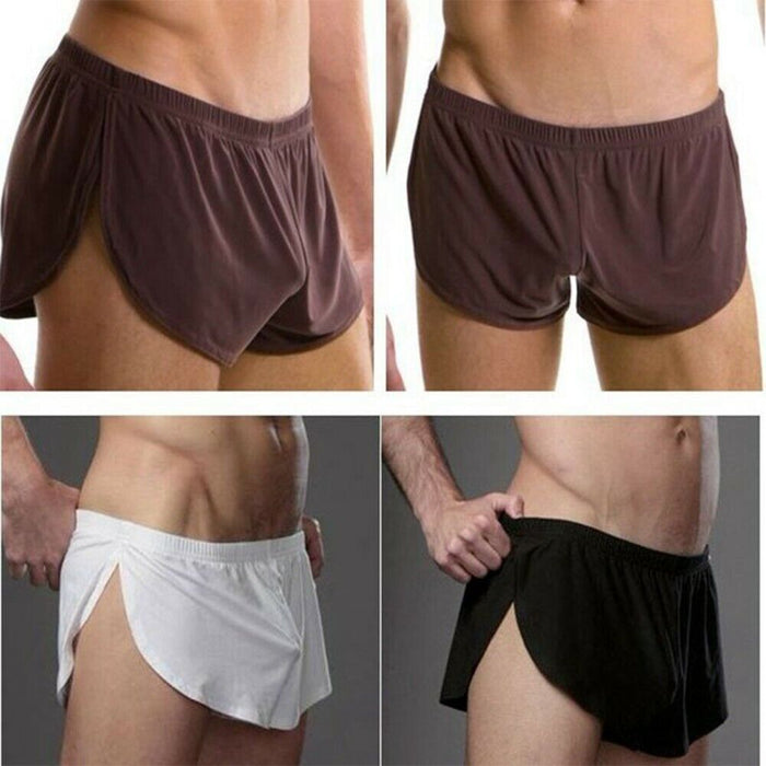 Men's Running Shorts Athletic Shorts Bottoms Athletic Athleisure Ice Silk Breathable Soft
