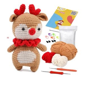 Crochet Kit for Beginners, Crocheting Animals Kits w Step-by-Step Video Tutorials