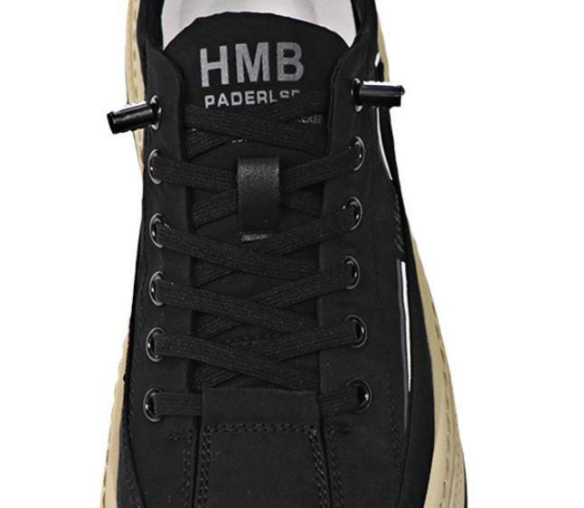 Men's Sneakers Platform Sneakers Walking Casual Outdoor Daily Canvas Breathable Elastic Band Black Green Gray Summer Spring