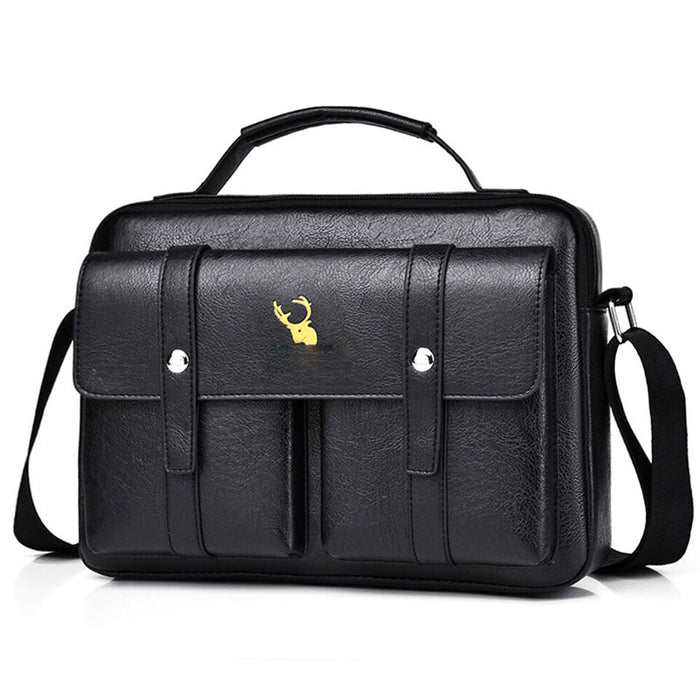 Men's Women's Crossbody Bag Shoulder Bag Satchel Messenger Bag PU Leather