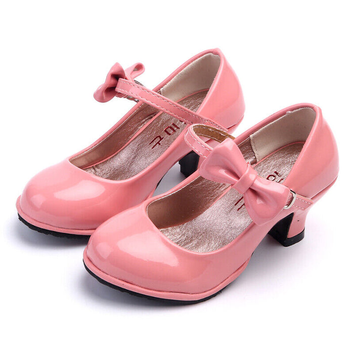 Girls' Heels Christmas Shoes Princess Shoes PU Little Kids(4-7ys) Party & Evening