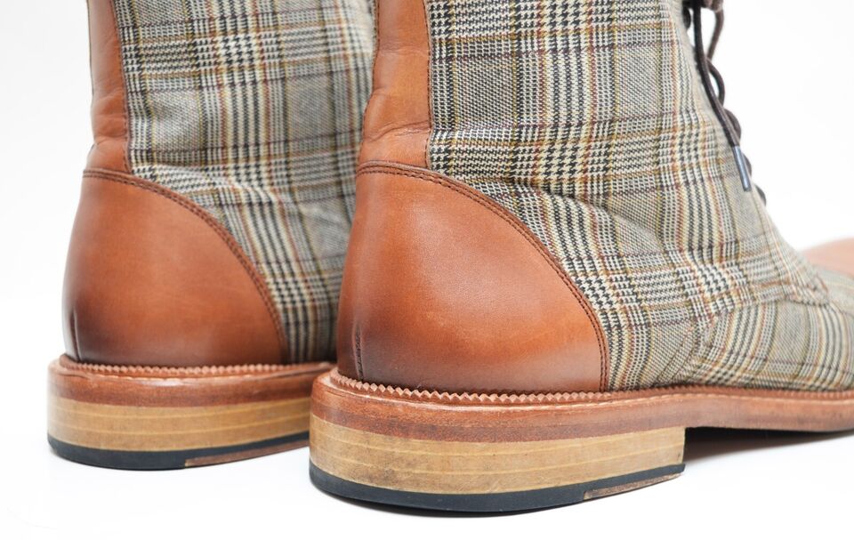 Men's Boots Retro Brogue Dress Shoes Walking Casual Daily Leather Comfortable Booties