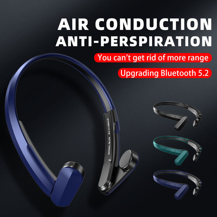 Air Conduction Headphone HIFI Noise Reduction Bond Conduction Headset Wireless Bluetooth