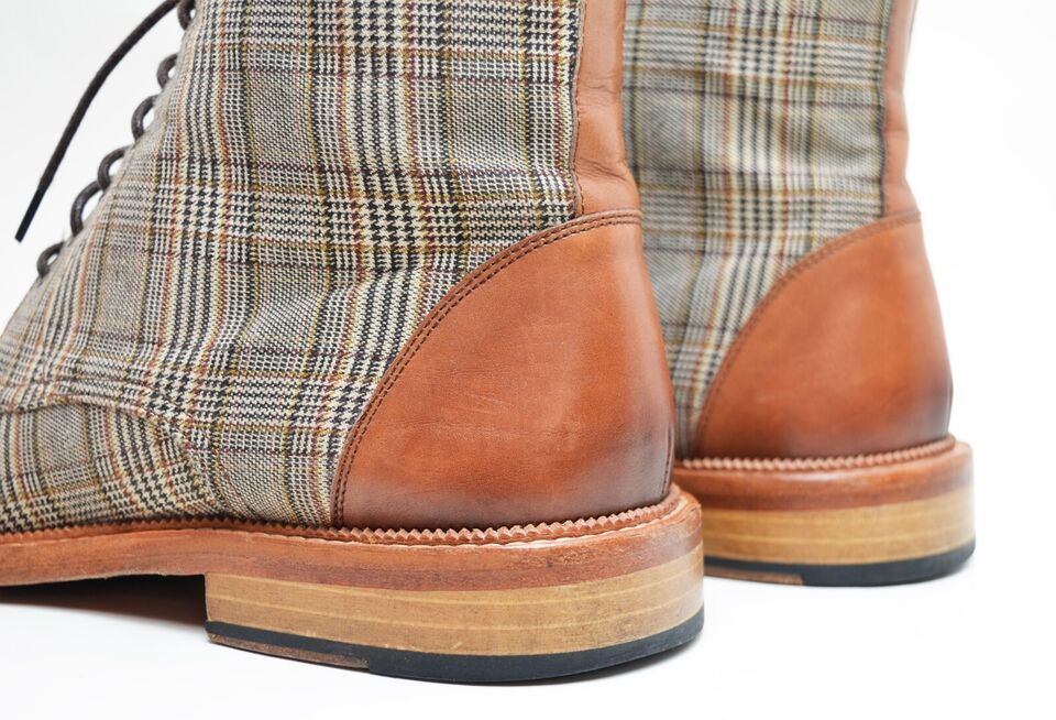 Men's Boots Retro Brogue Dress Shoes Walking Casual Daily Leather Comfortable Booties