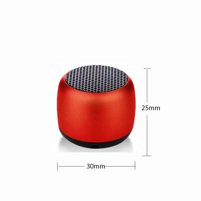 Small Steel Cannon: Portable Music Player Mini M1 Wireless Speaker with Subwoofer for HD Surround Sound