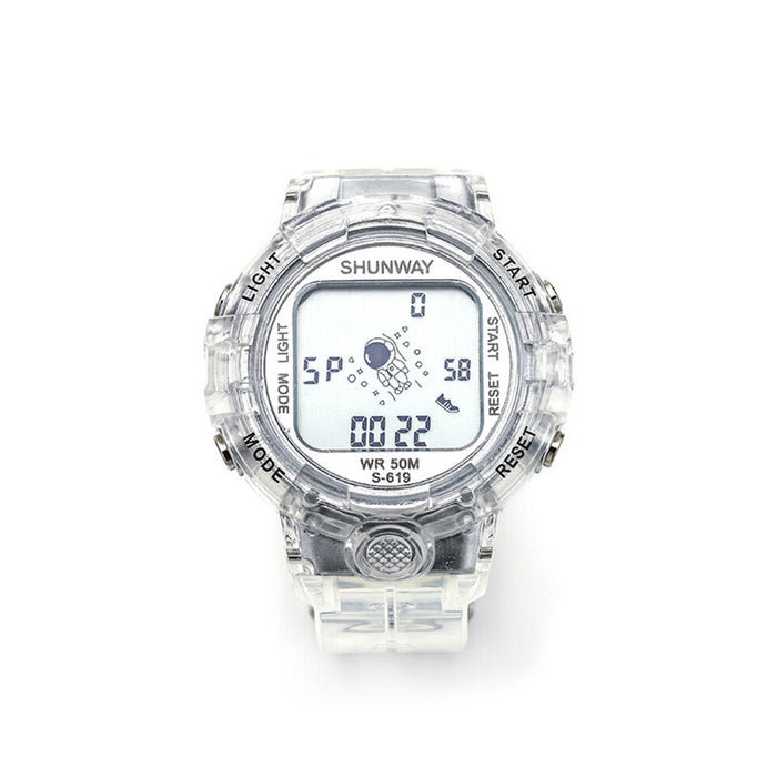 Women Men Kids Digital Watch Military Sports Tactical Wristwatch Luminous Calendar Date