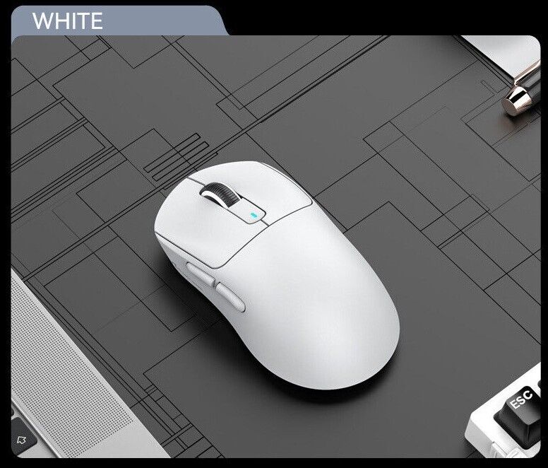 Attack Shark X3 Bluetooth Mouse 49g Lightweight PixArt PAW3395 Tri-Mode Connection 26000dpi 650IPS