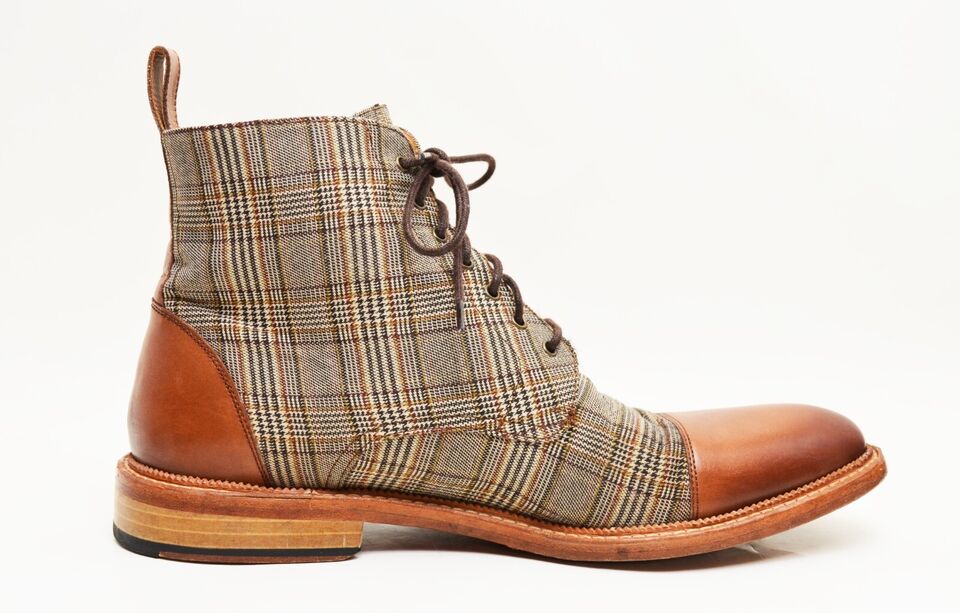 Men's Boots Retro Brogue Dress Shoes Walking Casual Daily Leather Comfortable Booties