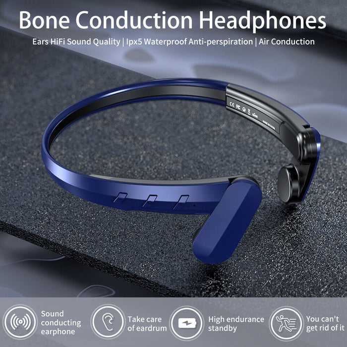 Air Conduction Headphone HIFI Noise Reduction Bond Conduction Headset Wireless Bluetooth