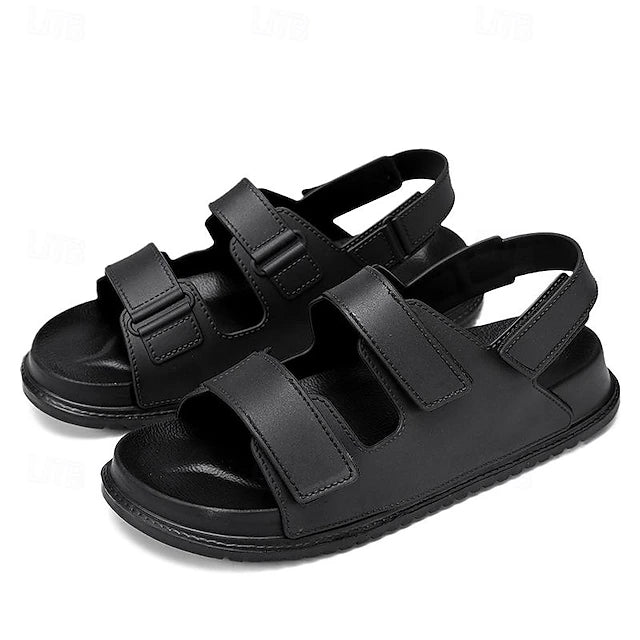 Men's Sandals Walking Casual Daily Beach PVC Breathable Comfortable Slip