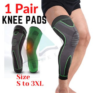 Sport Kneepad Men Pressurized Elastic Knee Pads Support Fitness Gear Basketball Volleyball