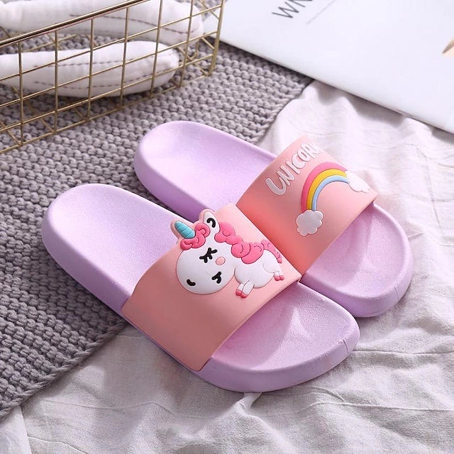 Boys Girls' Slippers & Flip-Flops Daily Casual PVC Big Kids(7years +) Little Kids(4-7ys) Toddler(2-4ys) Daily Indoor Indoor