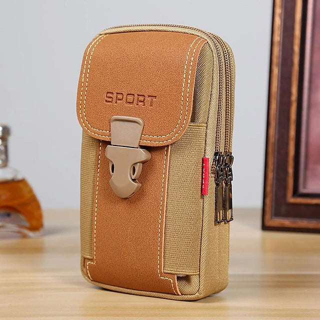 New Sports Phone Bag Coin Purse Card Holder Easy To Carry Large Capacity Men's Sports Bag