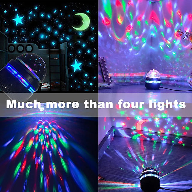 Mini Disco Ball Light Starry Sky Galaxy Projector Led Party Light Club For Karaoke