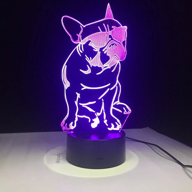 Irregular 3D Nightlight Night Light For Children Creative Birthday USB 1pc