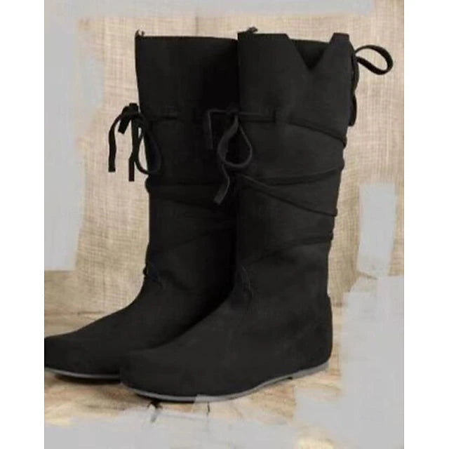 Retro Vintage Medieval Renaissance Shoes Pirate Knight Ritter Men's Women's Unisex Halloween