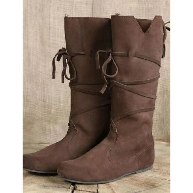 Retro Vintage Medieval Renaissance Shoes Pirate Knight Ritter Men's Women's Unisex Halloween