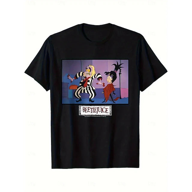 Beetlejuice 2 T-shirt Character Graphic For Couple's Men's Women's Adults