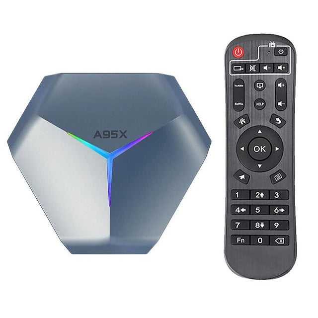 New Upgrade High-performance Android 11 A95X F4 Amlogic S905X4 Smart TV Box