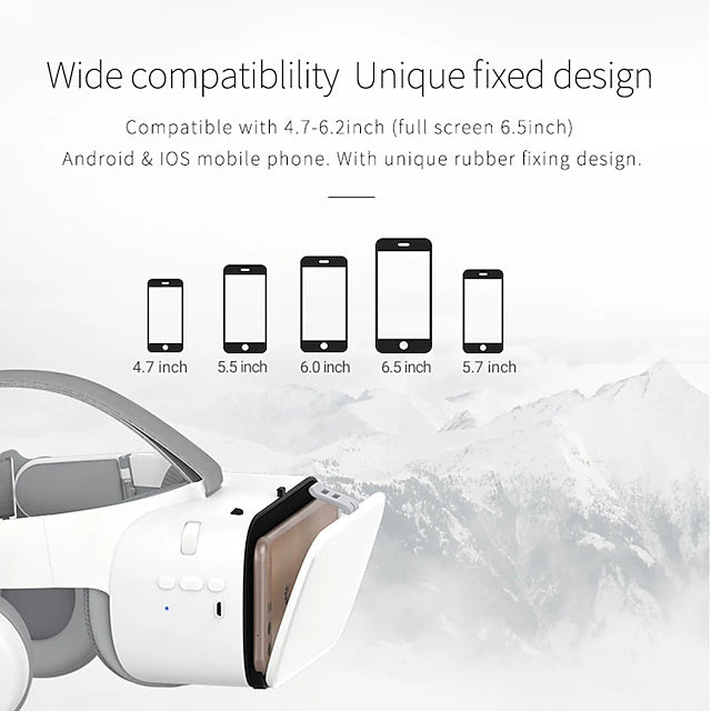 Newest Bobovr Z6 VR Glasses, Wireless Bluetooth Headset Goggles