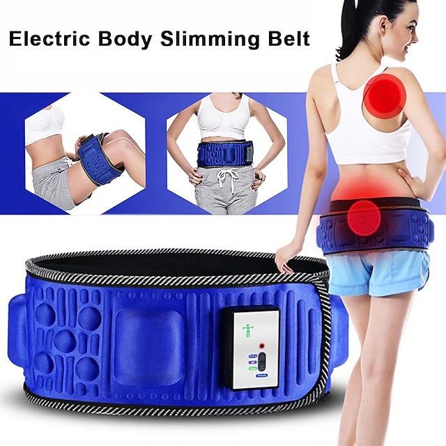 Massager Electric Slimming Belt Lose Weight Fitness Massage X5 Times Sway Vibration