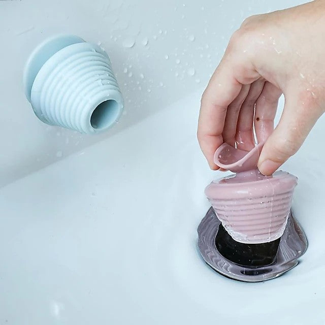 1pcs Universal Bathroom Bath Plug Kitchen Dishwasher Drain Plug With Suction Cup