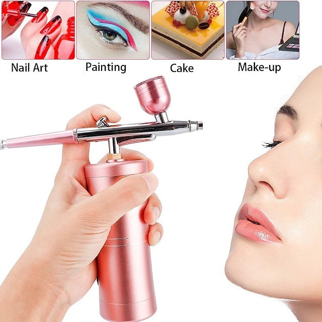 Mini Air Compressor Kit Air-Brush Paint Spray Gun Airbrush For Nail Art