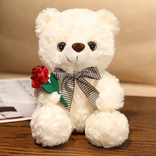 Women's Day Gifts Evlooe Bear Stuffed Animal Plush Toy for Valentine Day