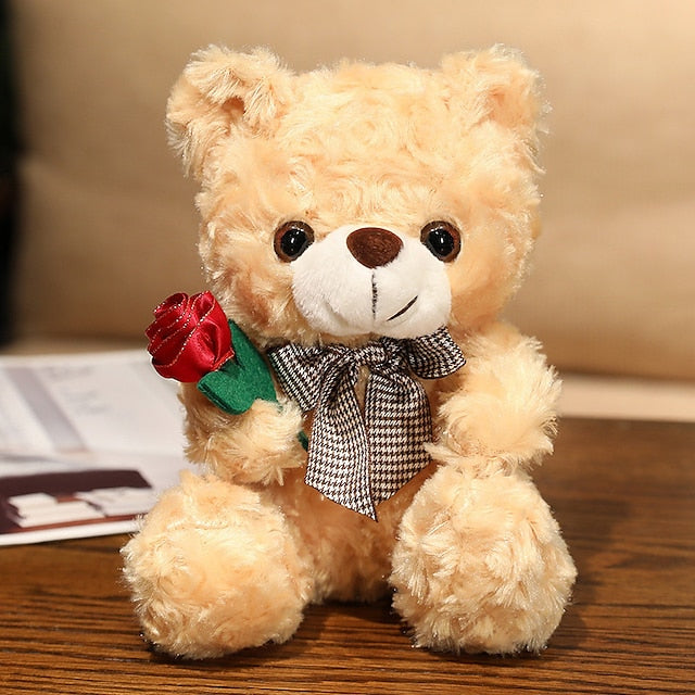 Women's Day Gifts Evlooe Bear Stuffed Animal Plush Toy for Valentine Day