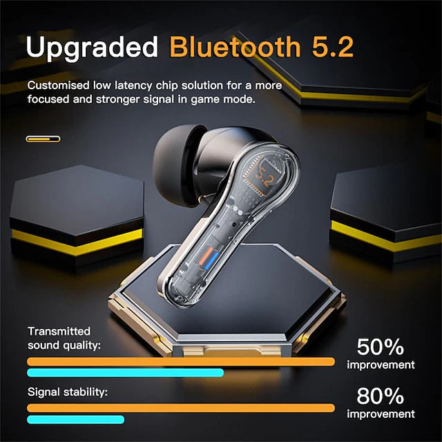 NIA N35 True Wireless Headphones TWS Earbuds In Ear Bluetooth 5.2 Stereo with Microphone