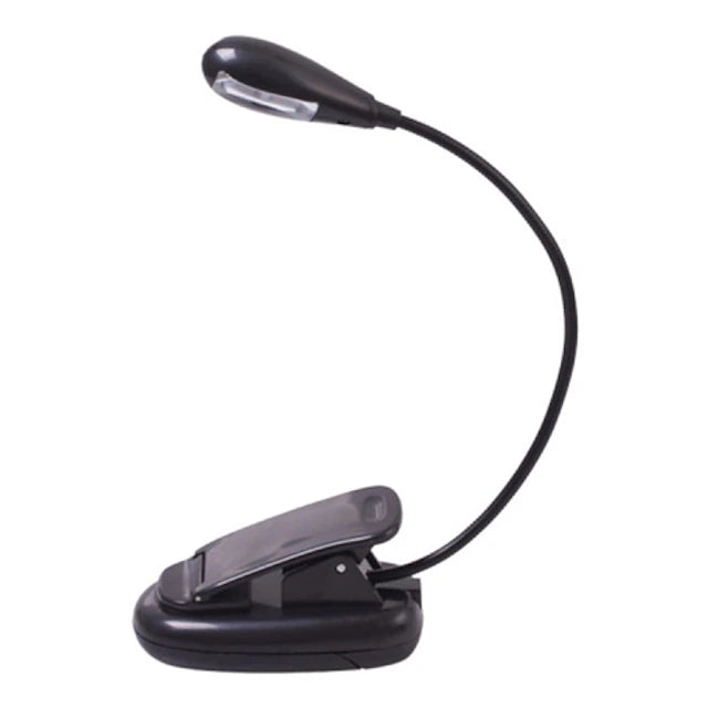 LED Clip On Book Reading Bed Light Lamp Rechargeable Portable Reading