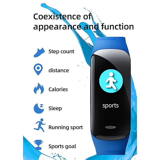 C1plus Smart Watch 0.96 inch Smartwatch Fitness Running Watch Bluetooth