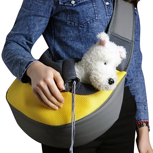 Cat Dog Carrier Bag Travel Backpack Shoulder Messenger Bag Sling Shoulder Bag Portable