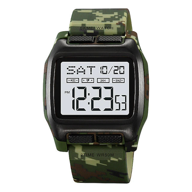 SKMEI Men Watch Fashion LED Digital Watches For Men Man Sports Military Wristwatches