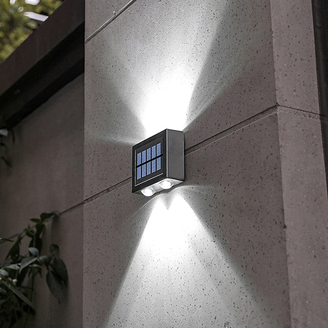2/4pcs Solar Wall Lights Outdoor Waterproof LED Wall Lamp Garden