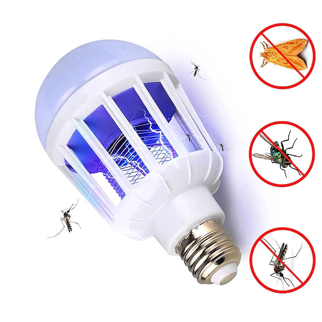 Bug Zapper Light Bulbs 15W AC110/220V LED Mosquito Killer Bulb E27 LED Bulb