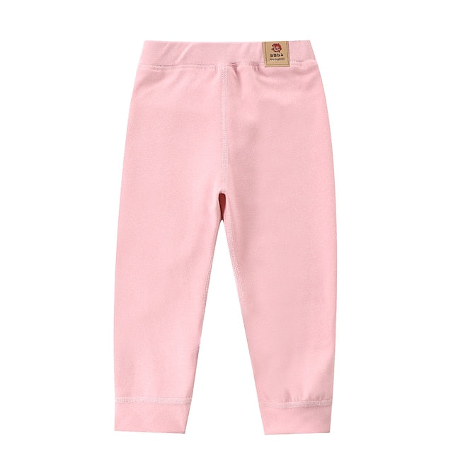 Kids Boys Pants Trousers Solid Color Keep Warm Pants Outdoor Fashion Daily Green Blue Pink Mid Waist