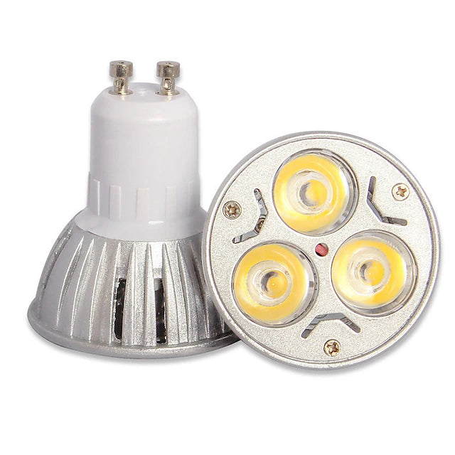 10pcs 3W GU10/E27/E14/GU5.3 LED Spotlight 250LM Warm/Cool White for Kitchen