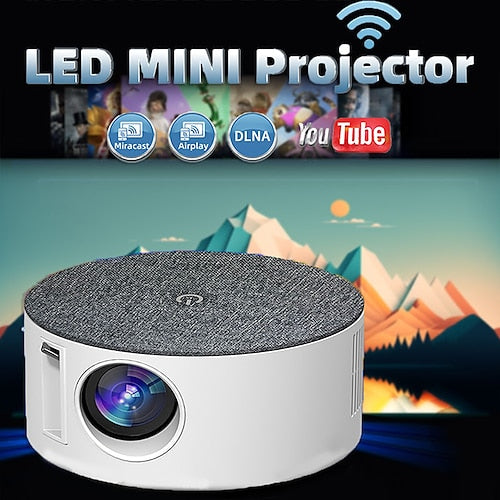 Factory Outlet T2 LCD Projector Built-in speaker Mini Handheld Pocket Portable Keystone Correction