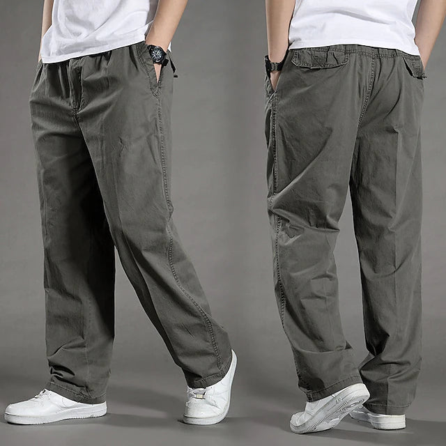 Men's Stylish Streetwear Straight Pants Chinos