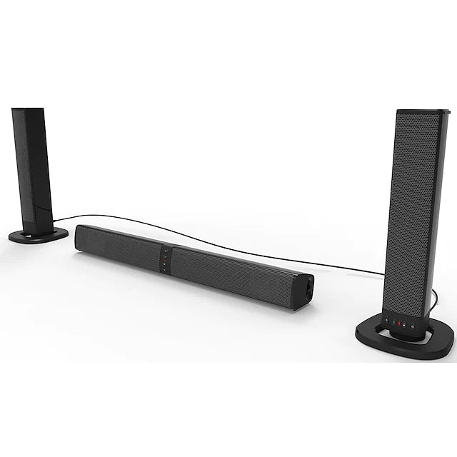 BS-36 Home Theater Multifunctional Bluetooth Soundbars Speaker with 4 Horns/3D Stereo Sound
