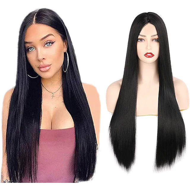 Black Wigs for Women Afro Curly/Straight Wigs for Black Women