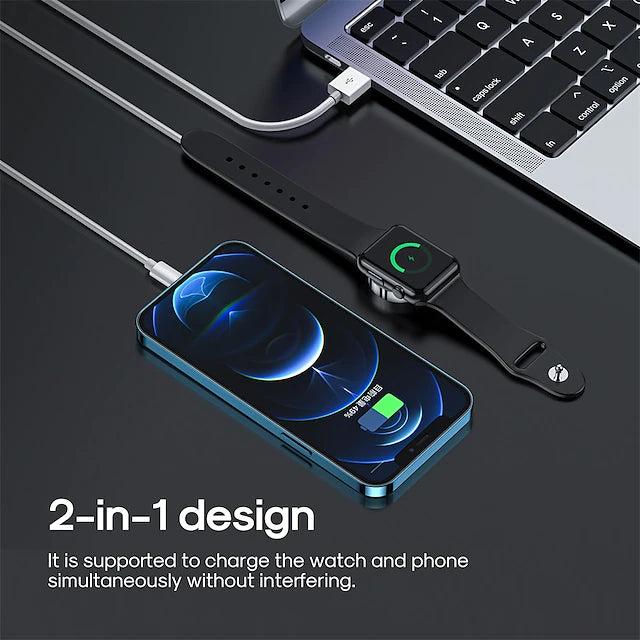 Multi-Output USB Charging Cable Portable Wireless 2.5 W Output Charger