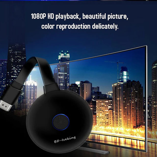 BD-X10 TV Stick WiFi Dongle Display HD 1080P Media Streamer Digital Video