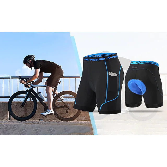Men's Padded Bike Shorts Cycling Underwear 4D