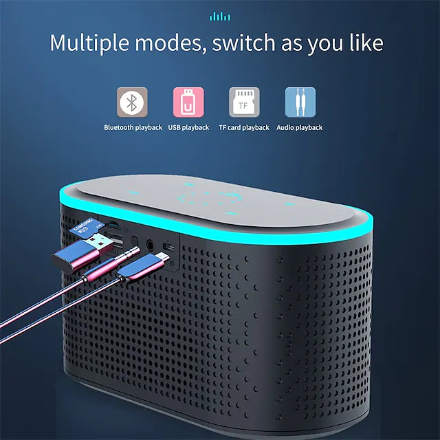 Z2 Bluetooth Speaker Bluetooth Waterproof Touch Control Stereo Sound Speaker For Mobile Phone