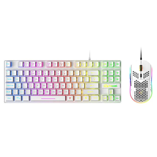 T2 USB Wired Mouse Keyboard Combo Portable / Gaming / Backlit