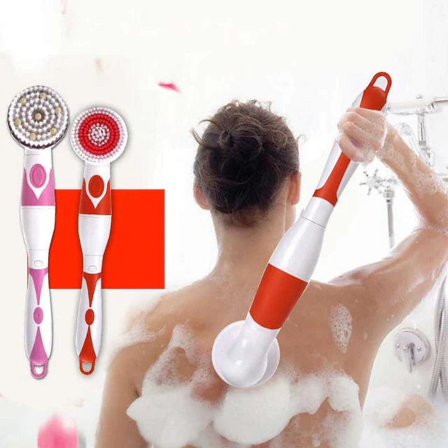 Electric Waterproof Bath Brush, Bath Wipe Bath Brush