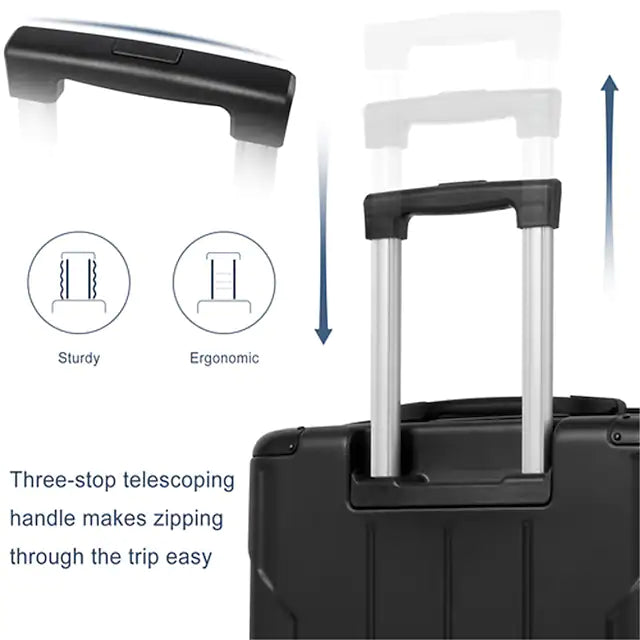 Hardshell Luggage Spinner Suitcase with TSA Lock Lightweight 20'' (Single Luggage)
